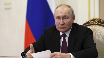 Wladimir Putin, Präsident von Russland.