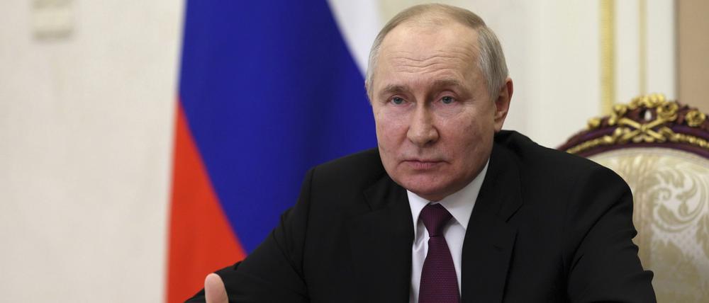 Wladimir Putin, Präsident von Russland.