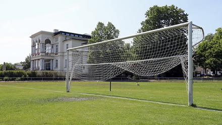 Noble Lage: Der Sportplatz in der Berliner Vorstadt