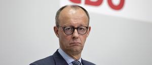 Der CDU-Vorsitzende Friedrich Merz.