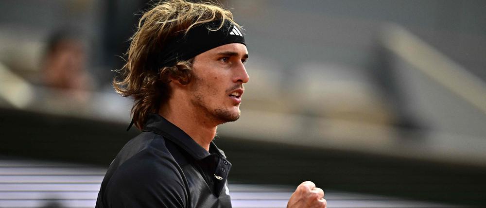 Alexander Zverev zeigte eine starke Leistung im Achtelfinale der French Open.