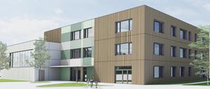  So soll der Neubau der Comenius-Schule in Potsdam aussehen