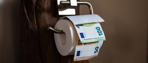 Mit Geld als Klopapier kann man sich den Arsch abwischen. Besser noch wäre, die Ausscheidungen als Dünger zu verwenden.