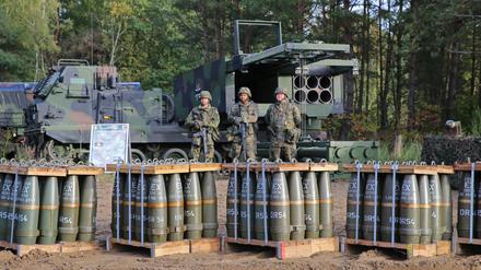 Das Mittlere Artillerie Raketen System MARS II der Bundeswehr.