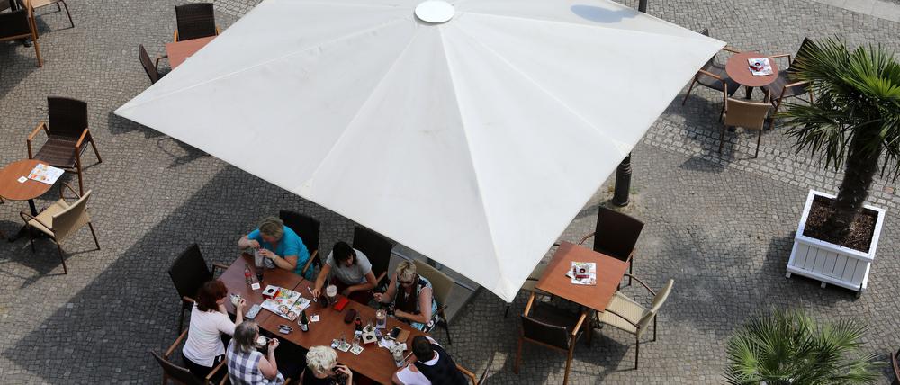 Schatten gibt es im Stadtgebiet noch zu wenig. 