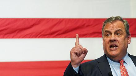 Der ehemalige Gouverneur von New Jersey, Chris Christie