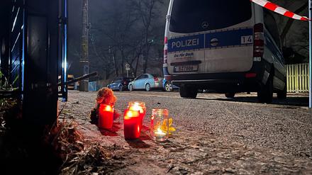 Bürgerpark Pankow in der Nacht des Tötungsdeliktes an einem fünfjährigen Mädchen.
