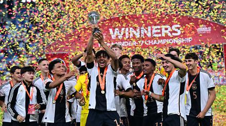 Die deutschen Sieger beim EM-Turnier kürzlich in Ungarn.