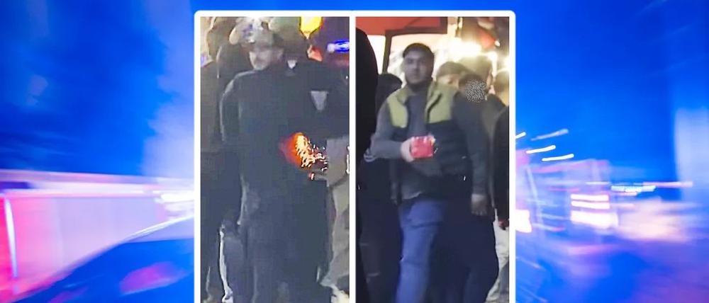 Nach diesen Männern fahndet die Berliner Polizei im Zusammenhang mit den Silvester-Krawallen.
