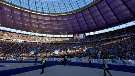 Volle Hütte. Hertha BSC schlägt von den Fans und Mitgliedern auch in schwieriger Zeit viel Zuneigung entgegen.