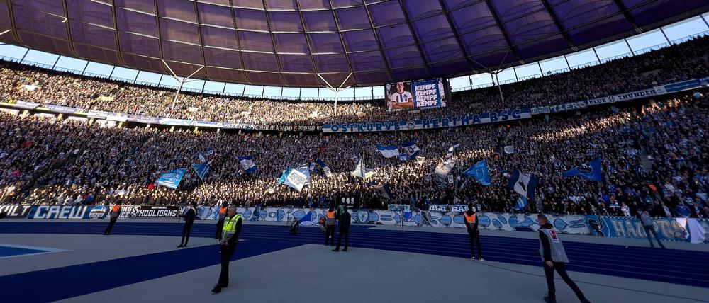 Volle Hütte. Hertha BSC schlägt von den Fans und Mitgliedern auch in schwieriger Zeit viel Zuneigung entgegen.
