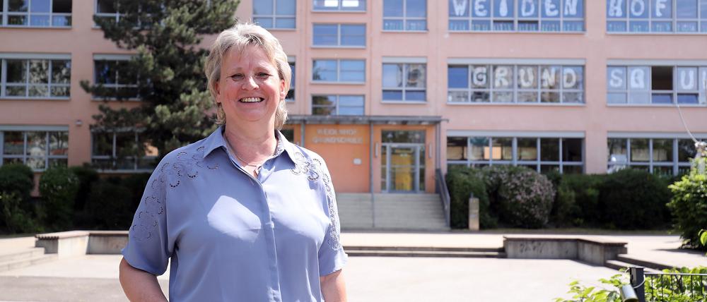 Ute Goldberg leitet die Weidenhof-Grundschule.