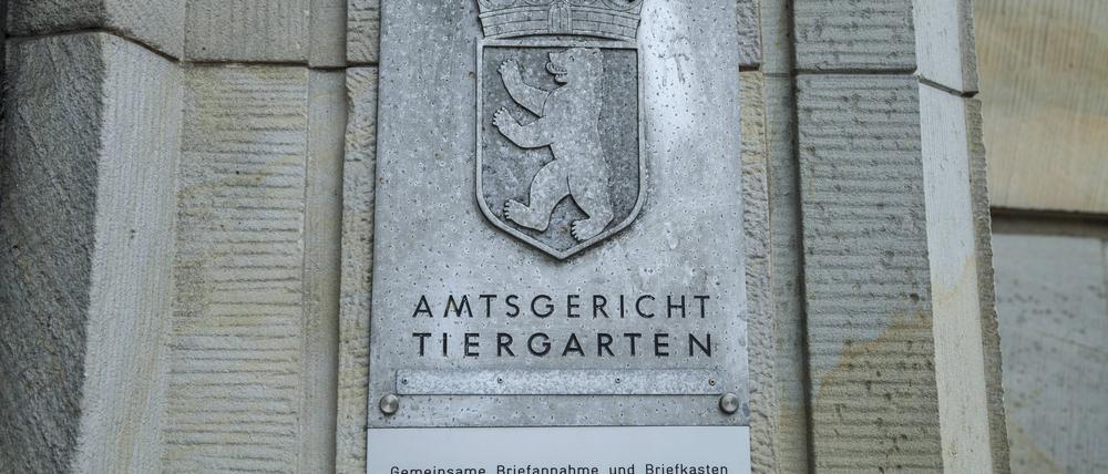 Amtsgericht Tiergarten Amtsgericht Tiergarten
The district court Tiergarten The district court Tiergarten