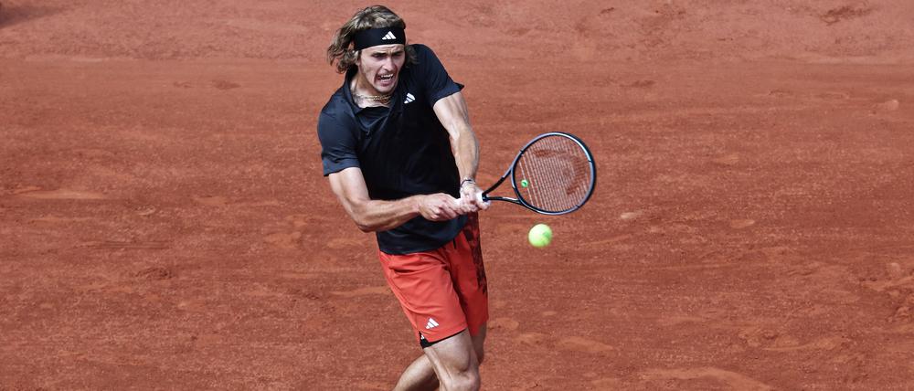 Alexander Zverev hat sich in Roland Garros kontinuierlich gesteigert.