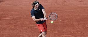 Alexander Zverev hat sich in Roland Garros kontinuierlich gesteigert.