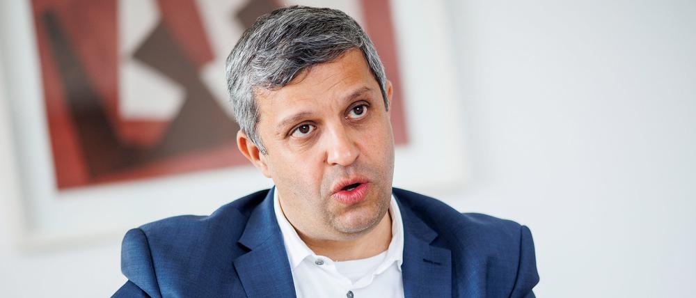 Raed Saleh, Landesvorsitzender der SPD Berlin und Vorsitzender der SPD-Fraktion im Berliner Abgeordnetenhaus.