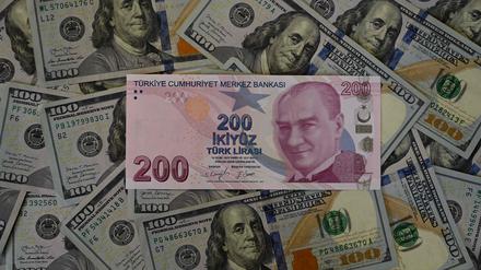 Die türkische Lira.