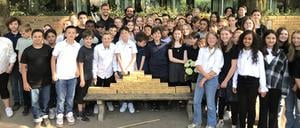 Denksteinlegung an der Löcknitz-Grundschule