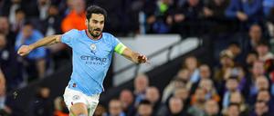 Deutschlands Nationalspieler Ilkay Gündogan: Unverzichtbar in Manchester und trotzdem womöglich bald weg.