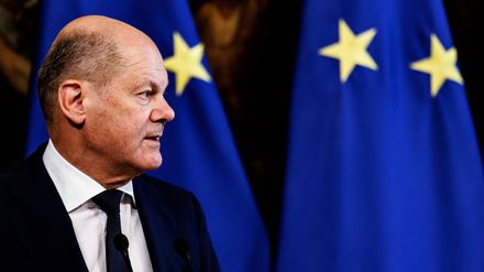 Bundeskanzler Olaf Scholz.