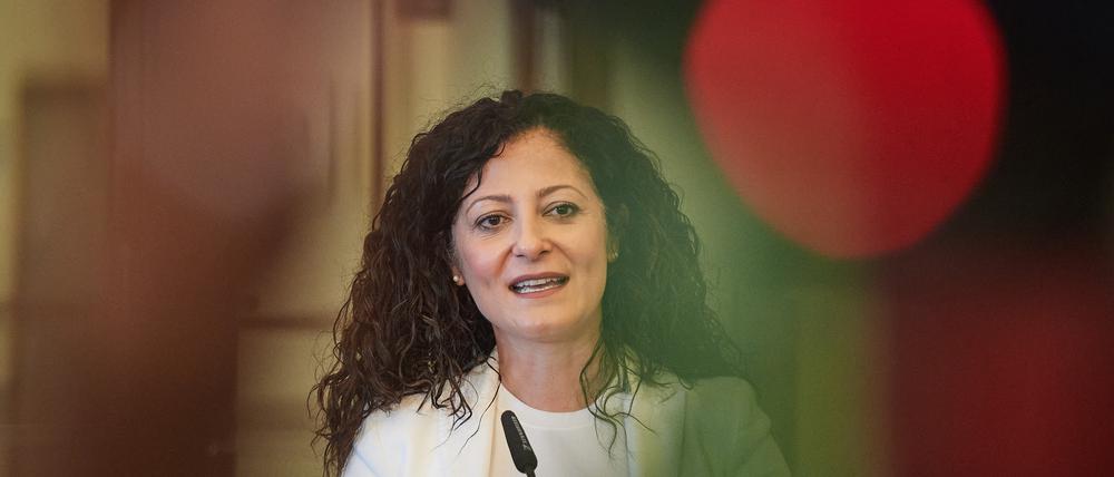 Berlins Senatorin für Arbeit, Soziales, Gleichstellung, Integration, Vielfalt und Antidiskriminierung: Cansel Kiziltepe (SPD).