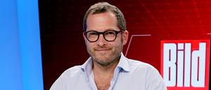 Julian Reichelt im Jahr 2021, damals noch Chefredakteur der „Bild“