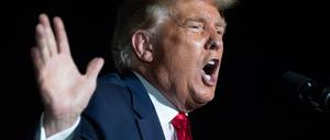 Der US-Präsident Donald Trump: Mit einfacher Rhetorik und falschen Nachrichten erfolgreich.