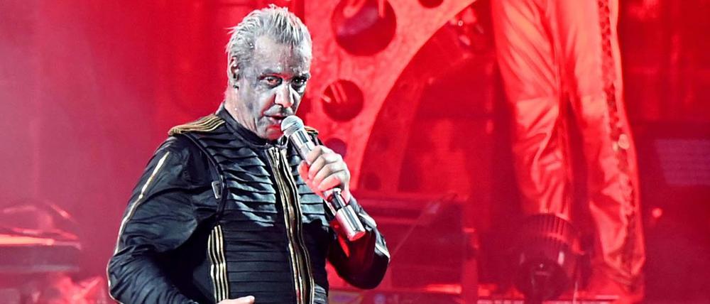 Till Lindemann, Frontsänger der Band Rammstein.