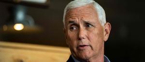 Auch der frühere Vize-Präsident Mike Pence, der wie Trump für die Republikaner um die Präsidentschaft kandidieren will, zeigte sich solidarisch.