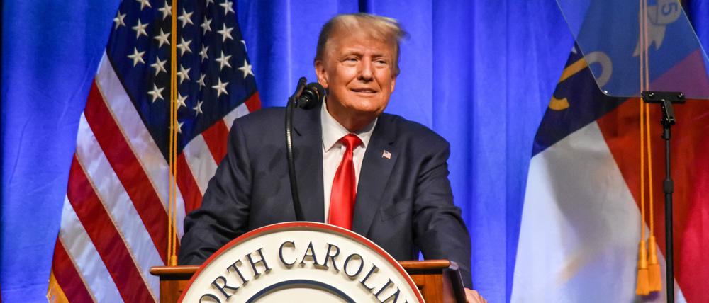 Der frühere US-Präsident Donald Trump.