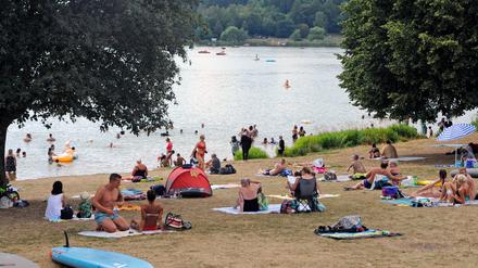 Der Losheimer Stausee (Archivbild). 
