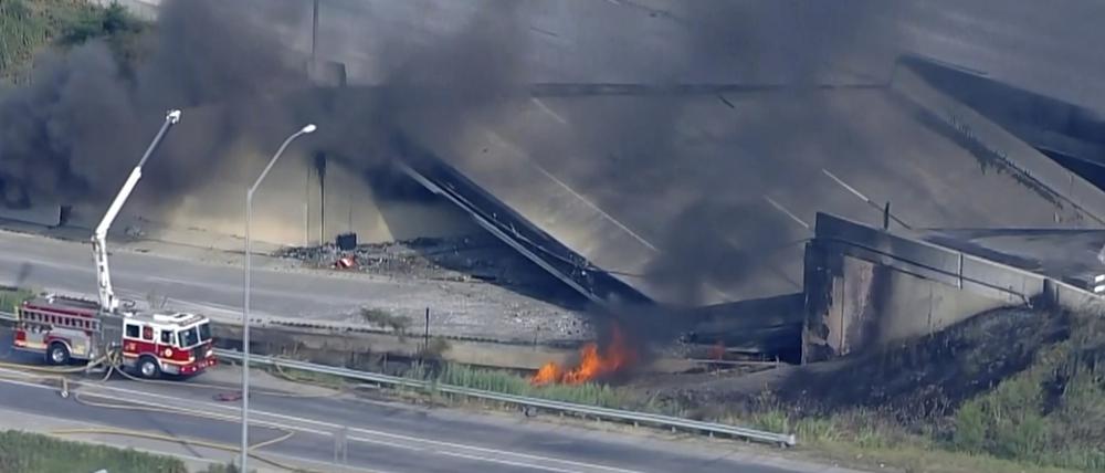 160.000 Autos fahren täglich über die Brücke in Philadelphia.