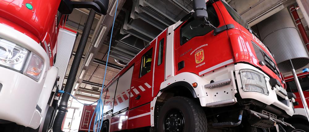 Feuerwehr Potsdam.