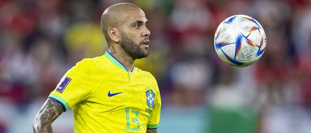 Der Fußballer Dani Alves bei der WM 2022.