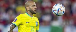 Der Fußballer Dani Alves bei der WM 2022.