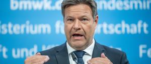 Robert Habeck (Bündnis 90/Die Grünen), Bundesminister für Wirtschaft und Klimaschutz.