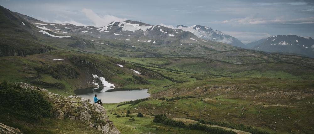 Die Rocky Mountains rund um die einstige Bergarbeiterstadt Tumbler Ridge in Kanada.