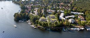 Promobild, Luftbild Bauprojekt „Am Tegeler See“.
