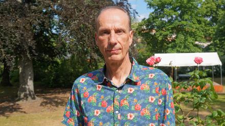 Achim Gierke ist ehrenamtlicher Helfer im interkulturellen Stadtteilzentrum Ulme35 in Westend.