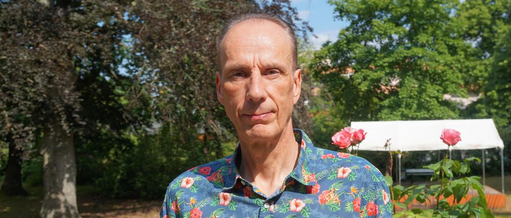 Achim Gierke ist ehrenamtlicher Helfer im interkulturellen Stadtteilzentrum Ulme35 in Westend.