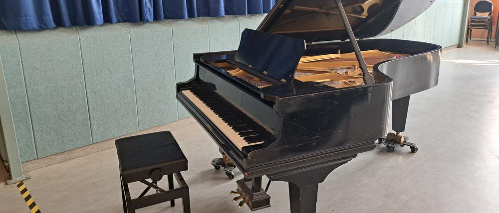 Der Flügel im Lily-Braun-Gymnasium