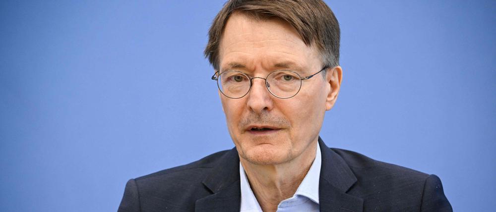 Bundesgesundheitsminister Karl Lauterbach.