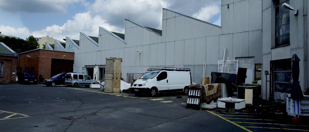 Ungeklärte Zukunft auch für die gewachsenen Atelierstrukturen der Uferhallen in Berlin-Gesundbrunnen, nachdem die Marema GmbH übernommen hat.