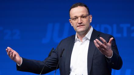 Jens Spahn bei einer Veranstaltung der Jungen Union (Archivbild)