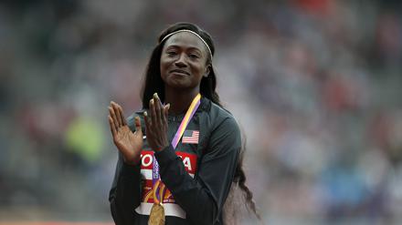 Tori Bowie war für kurze Zeit kaum zu schlagen im Sprint. 