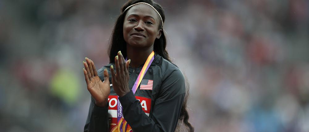 Tori Bowie war für kurze Zeit kaum zu schlagen im Sprint.