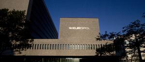 Blick auf das Europol-Hauptquartier in Den Haag. Die Gefahr von terroristischen Anschlägen in der EU ist nach einem Bericht von Europol weiterhin hoch. 