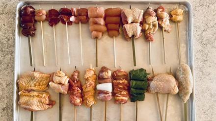 Yakitori im Torikabin Pop up von Stoke. Credit: Stoke
