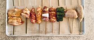Yakitori im Torikabin Pop up von Stoke. Credit: Stoke