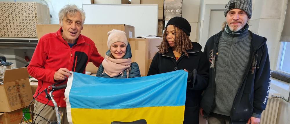 Um geflüchtete Menschen aus der Ukraine zu unterstützen, sammelt der Verein mog61 Miteinander ohne Grenzen gebrauchte Fahrräder und stellt sie ihnen kostenlos zur Verfügung.